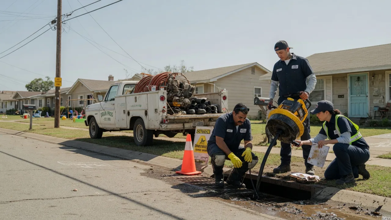 Drain Cleaning in Hallsville, TX near me